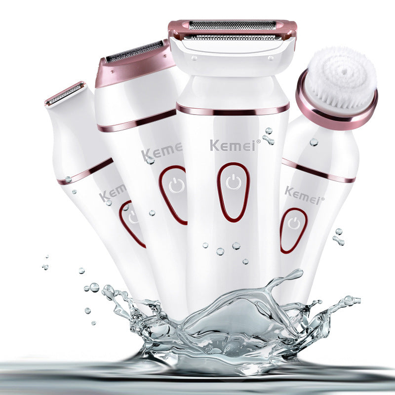 Electric facial cleansing brush