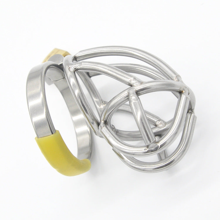 Men's Stainless Steel Chastity Device Metal Chastity Device