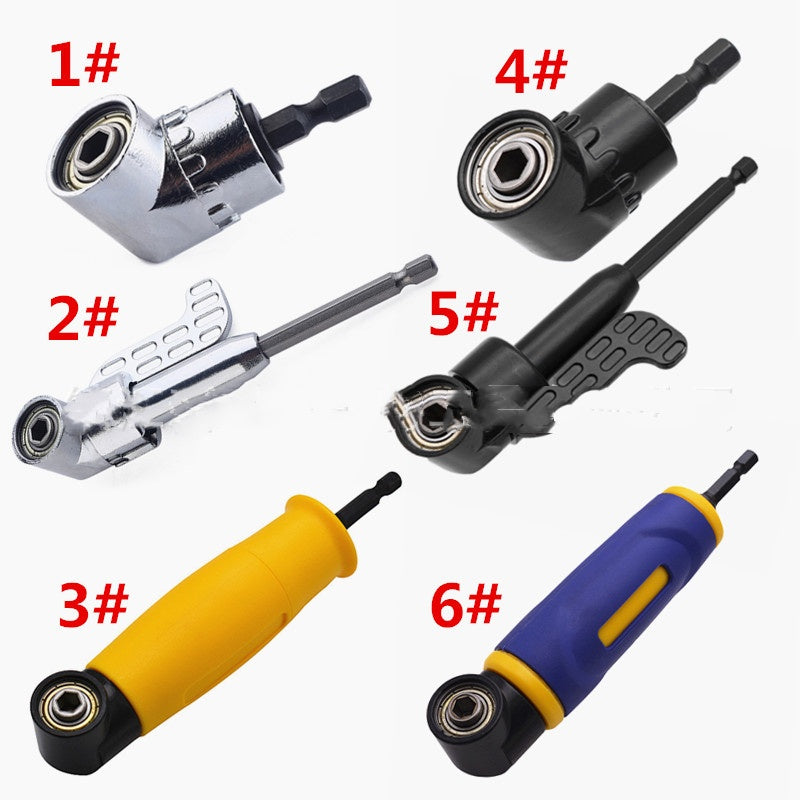 90 Degrees Bit Corner Device Screwdriver Direction Turning Device