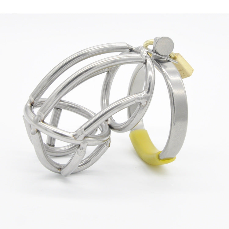 Men's Stainless Steel Chastity Device Metal Chastity Device